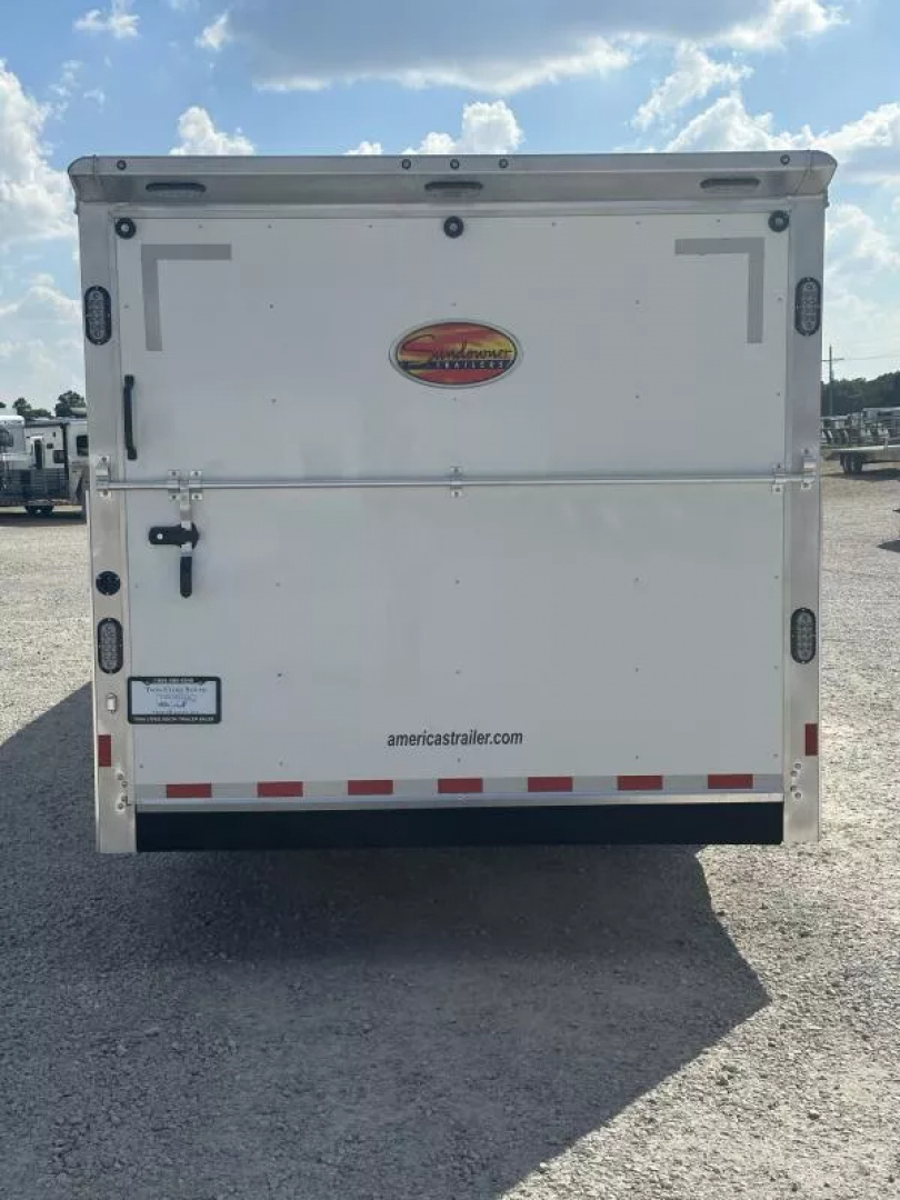 New 2026 Sundowner 28' Workhorse Cargo Gooseneck Enclosed Cargo Trailer