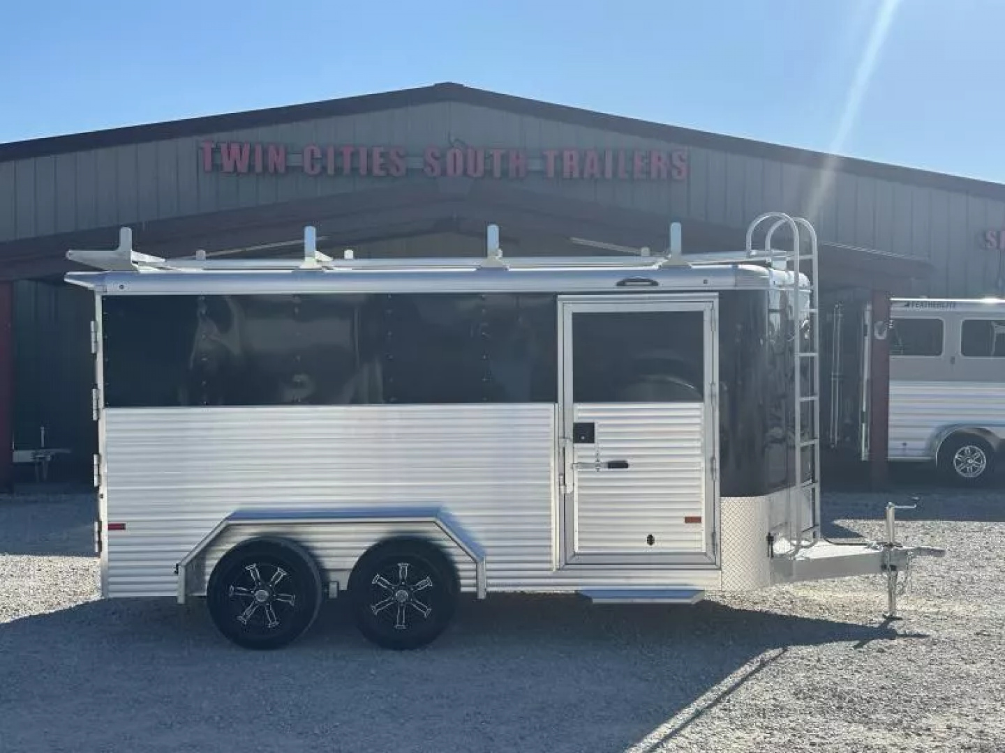 New 2026 Sundowner 16' Contractor Bumper Pull Black Cargo / Enclosed Trailer