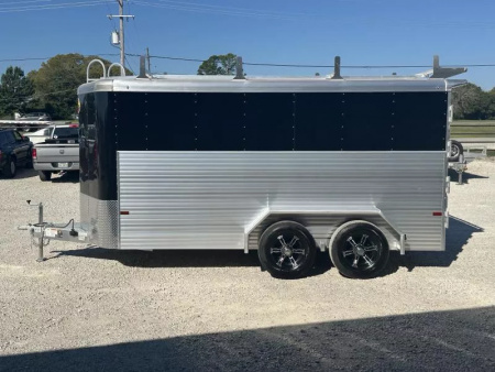 New 2026 Sundowner 16' Contractor Bumper Pull Black Cargo / Enclosed Trailer