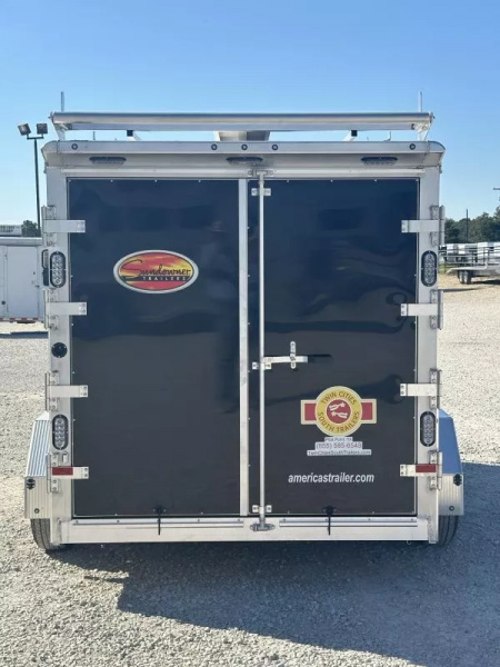 New 2026 Sundowner 16' Contractor Bumper Pull Black Cargo / Enclosed Trailer