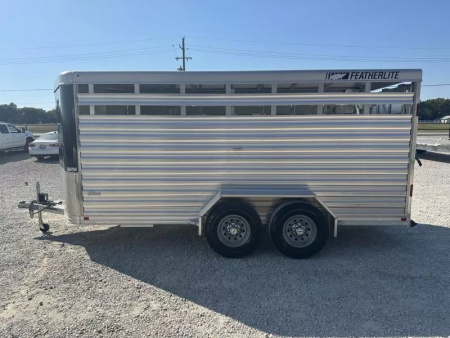 Used 2024 Featherlite 16' Stock Bumper Pull