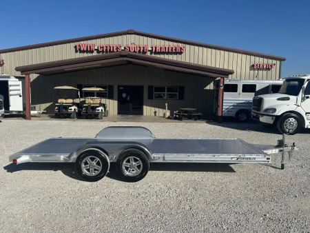 New 2026 Featherlite 18' Open Car Hauler Bumper Pull