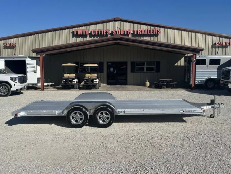 New 2026 Featherlite 20' Open Car Hauler Bumper Pull