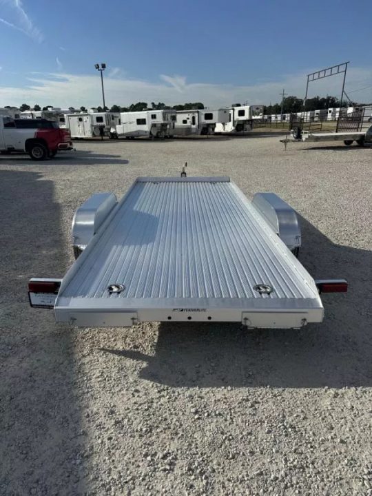 New 2026 Featherlite 17'6" Open Car Hauler Bumper Pull