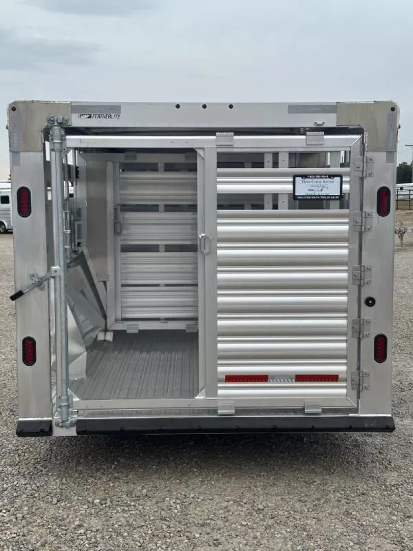 New 2026 Featherlite 24' Gooseneck Stock Trailer