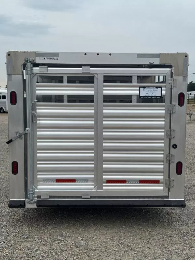 New 2026 Featherlite 24' Gooseneck Stock Trailer