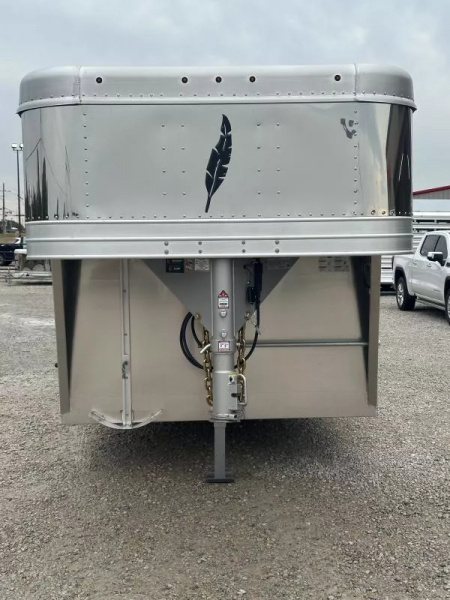 New 2026 Featherlite 24' Gooseneck Stock Trailer