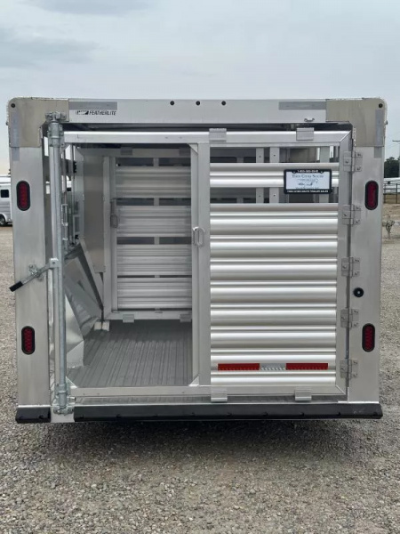 New 2026 Featherlite 24' Gooseneck Stock Trailer