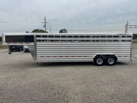 New 2026 Featherlite 24' Gooseneck Stock Trailer