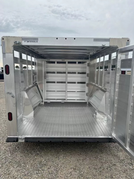New 2026 Featherlite 24' Gooseneck Stock Trailer