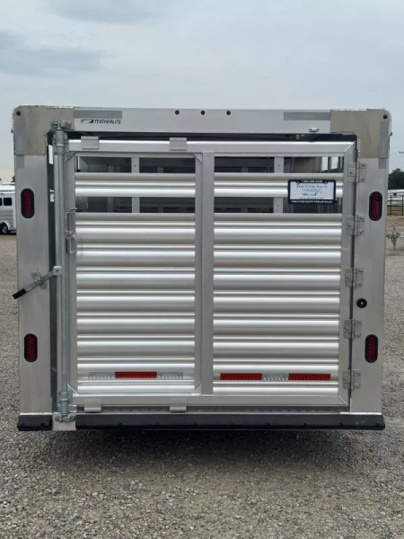 New 2026 Featherlite 24' Gooseneck Stock Trailer