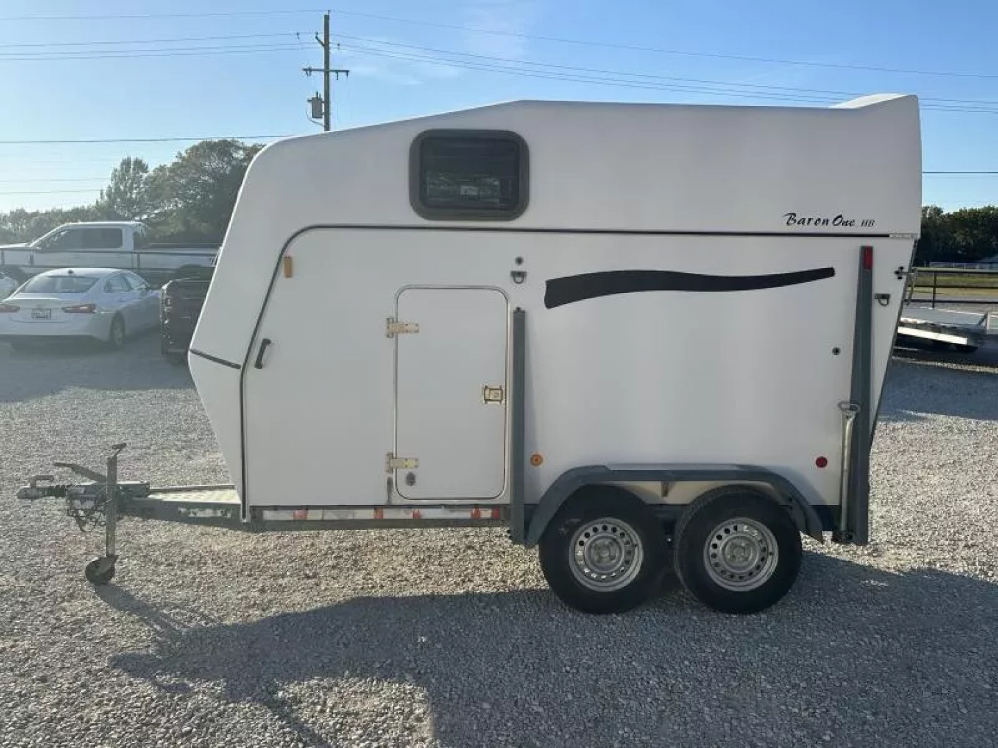 Used 2006 Brenderup 1 Horse Bumper Pull Trailer