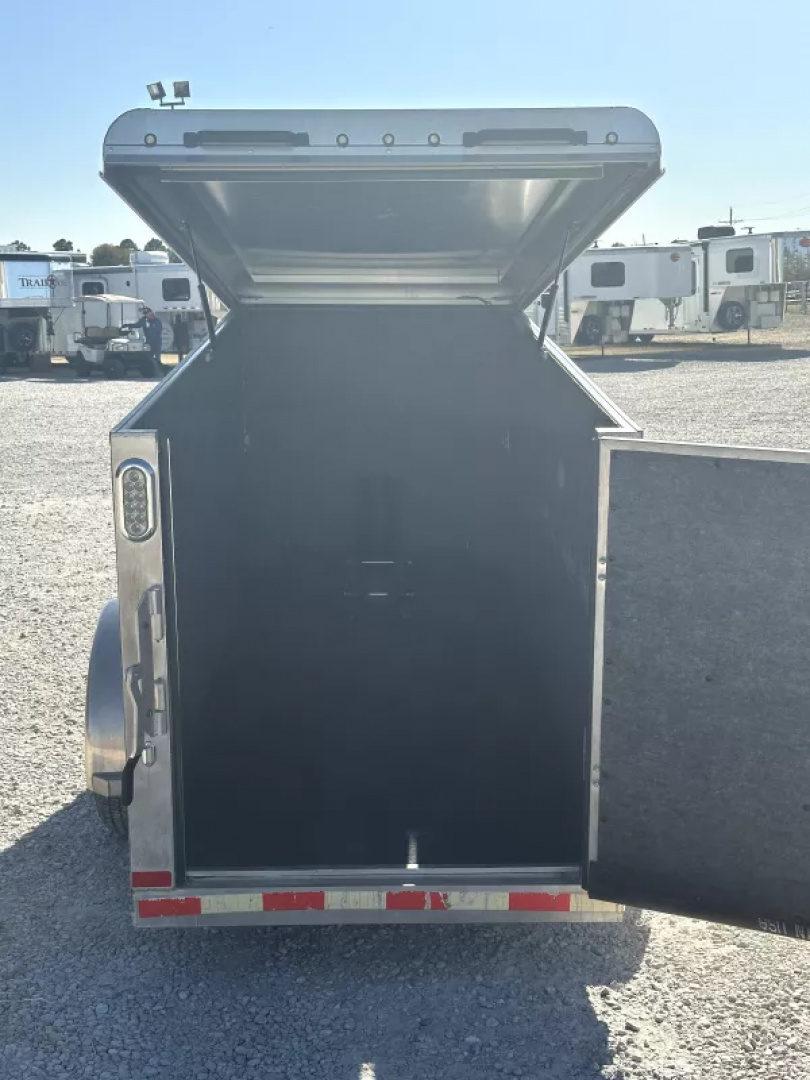 Used 2017 Sundowner Trailers 10' Mini Go Bumper Pull Cargo / Enclosed Trailer