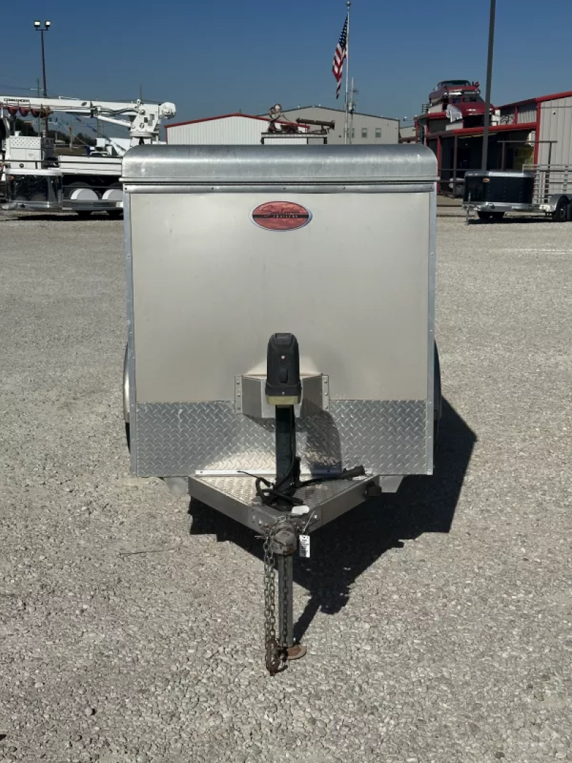 Used 2017 Sundowner Trailers 10' Mini Go Bumper Pull Cargo / Enclosed Trailer