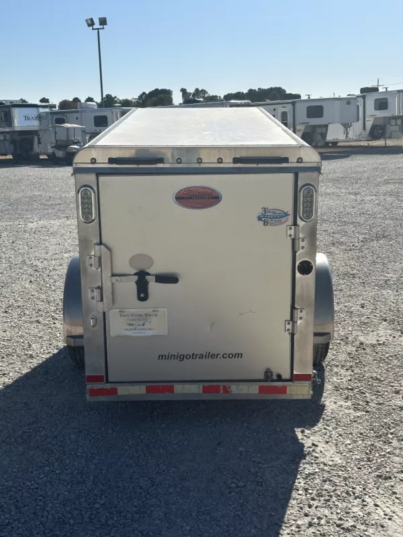 Used 2017 Sundowner Trailers 10' Mini Go Bumper Pull Cargo / Enclosed Trailer