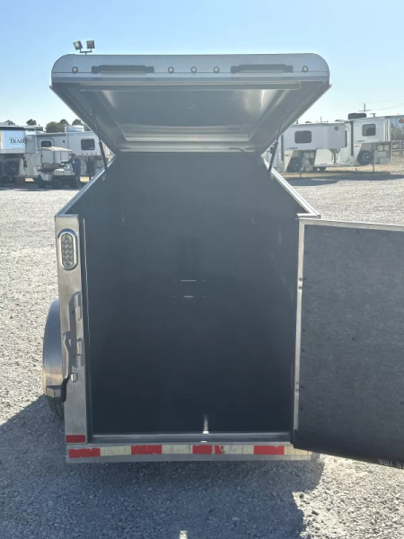 Used 2017 Sundowner Trailers 10' Mini Go Bumper Pull Cargo / Enclosed Trailer