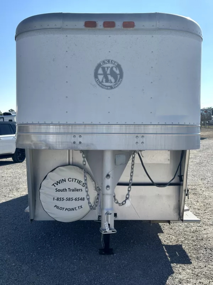 Used 1998 Exiss 3 Horse Living Quarters Weekender Horse Trailer