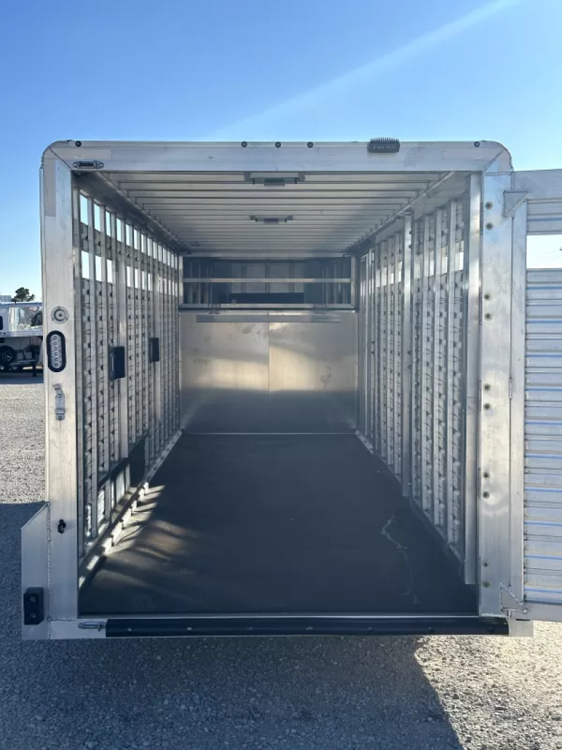 New 2025 Frontier 24' Stock Gooseneck Stock Trailer