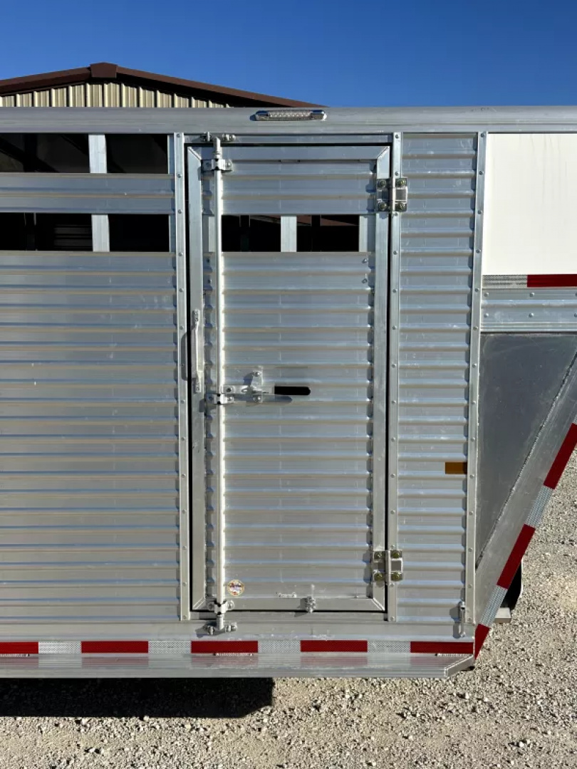 New 2025 Frontier 24' Stock Gooseneck Stock Trailer