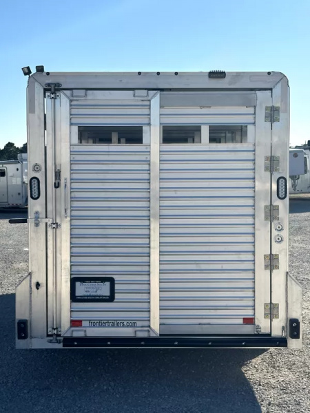 New 2025 Frontier 24' Stock Gooseneck Stock Trailer