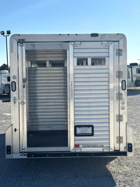 New 2025 Frontier 24' Stock Gooseneck Stock Trailer