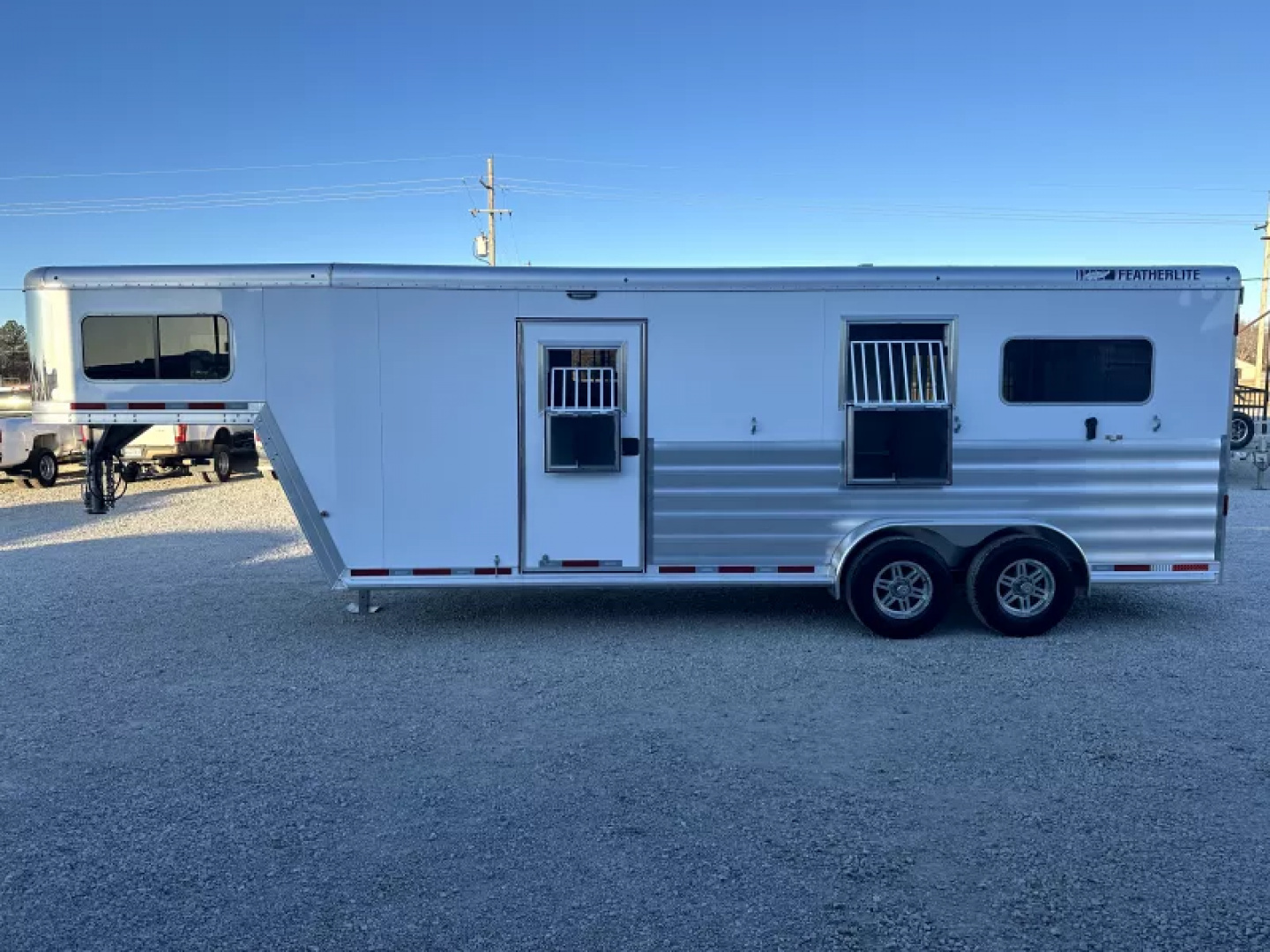 New 2026 Featherlite 2+1 Gooseneck