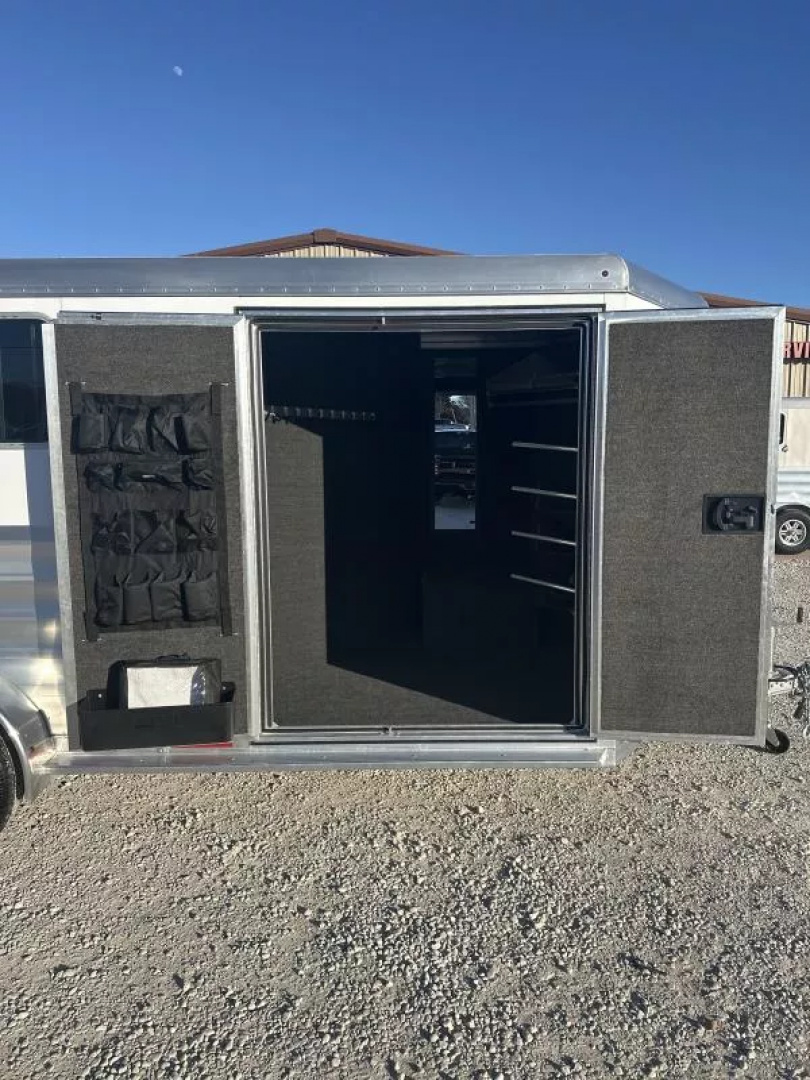 New 2026 Featherlite 3 Horse Slant Load Premier Tack Bumper Pull