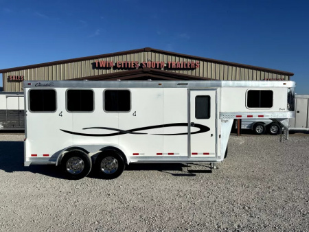 Used 2016 Cherokee 3 Horse Gooseneck