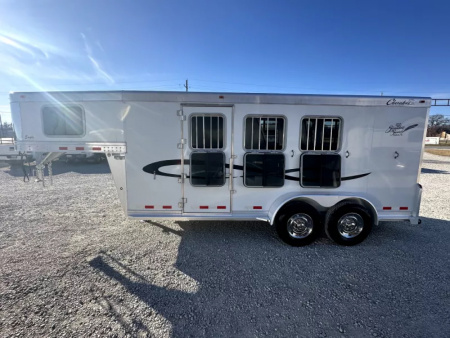 Used 2016 Cherokee 3 Horse Gooseneck