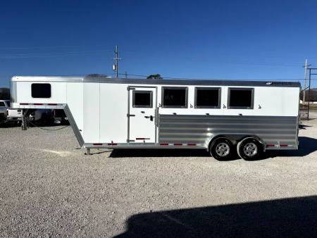 New 2026 Featherlite 4 Horse Premier Tack Gooseneck