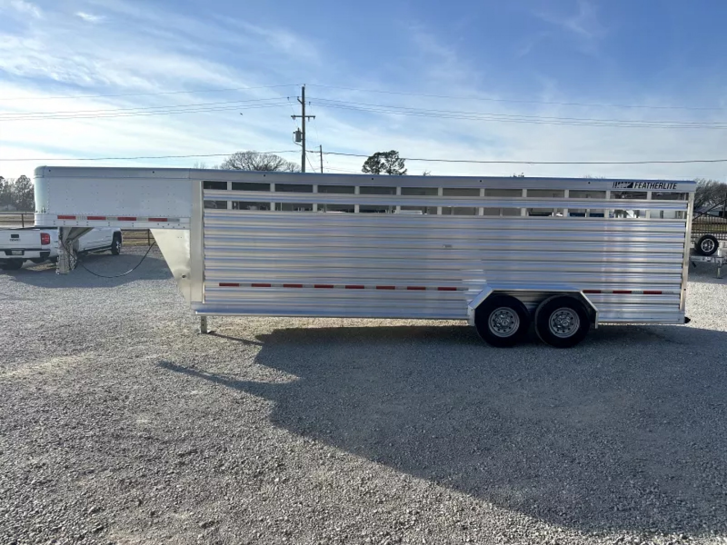 New 2026 Featherlite 24' Stock Gooseneck