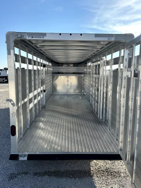 New 2026 Featherlite 24' Stock Gooseneck
