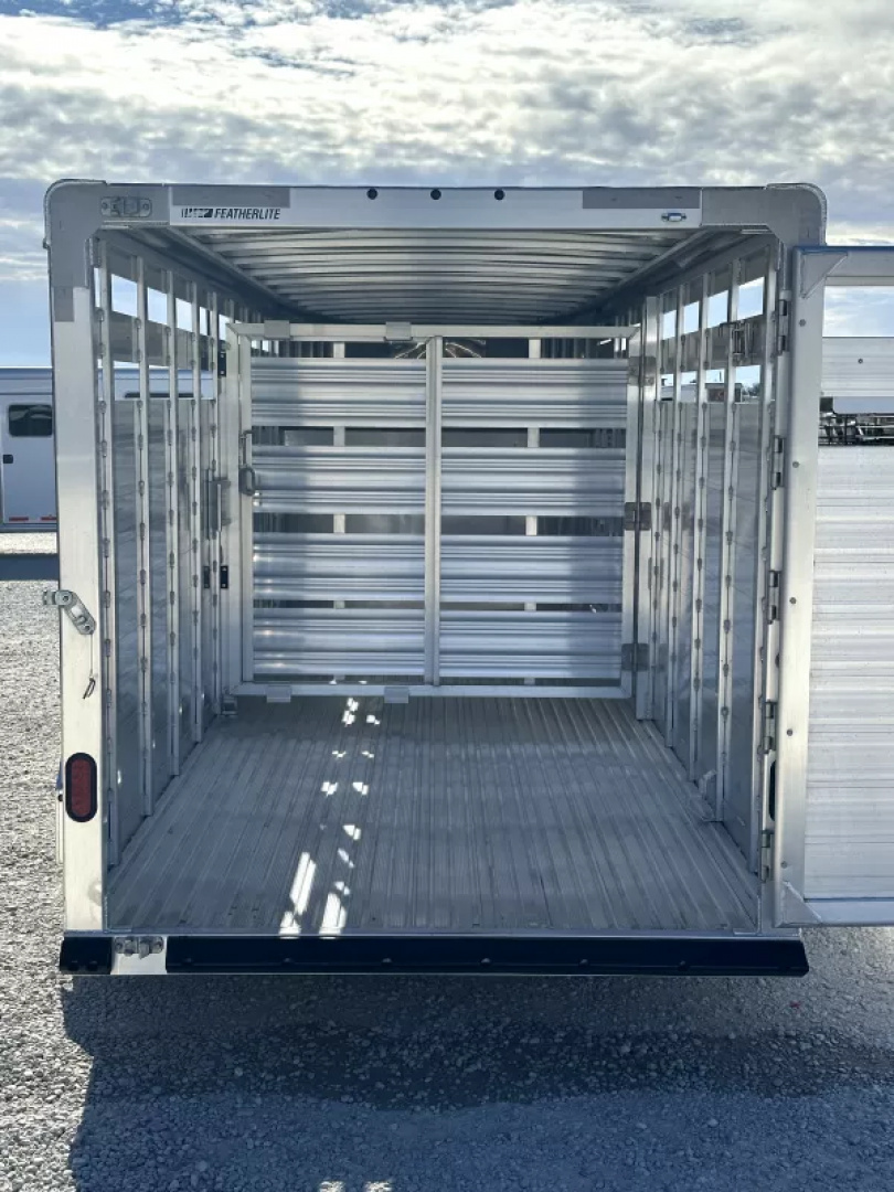 New 2026 Featherlite 20' Stock Gooseneck