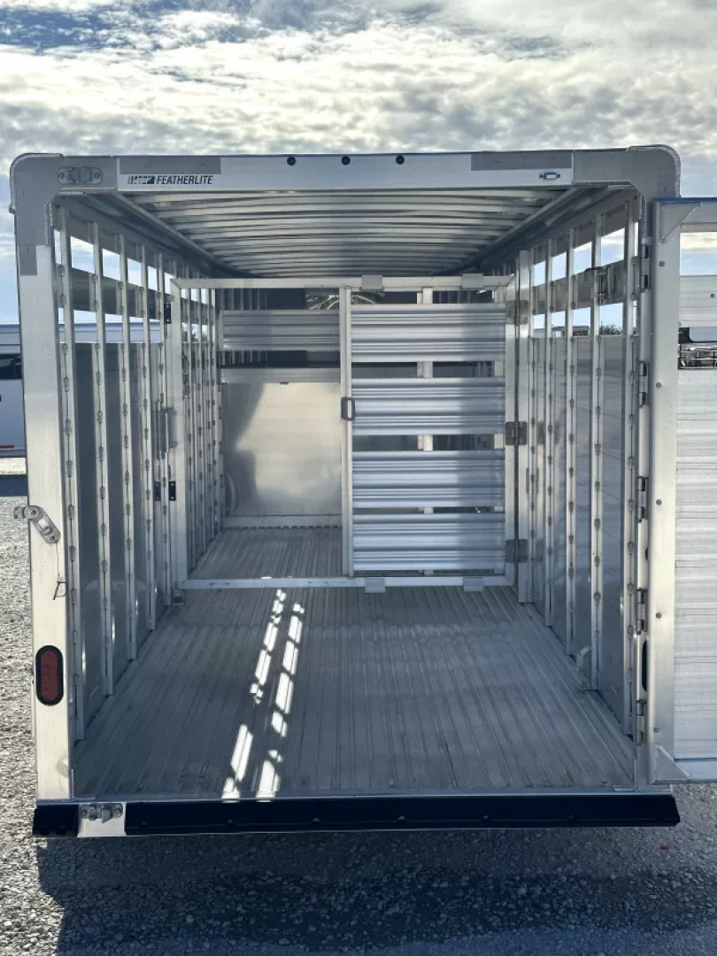 New 2026 Featherlite 20' Stock Gooseneck