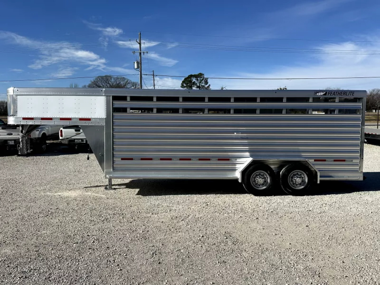 New 2026 Featherlite 20' Stock Gooseneck