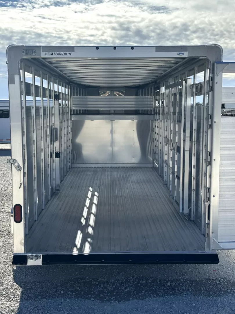 New 2026 Featherlite 20' Stock Gooseneck