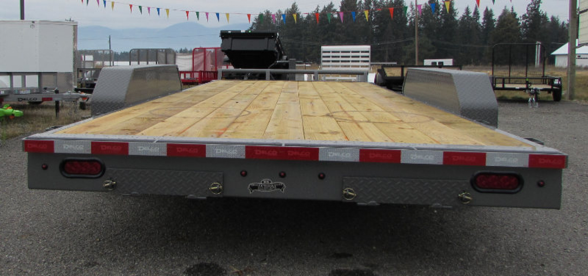 New 2026 Delco Trailers C418A62ESPE 83x18 Car Hauler