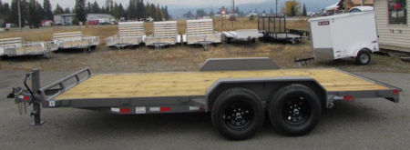 New 2026 Delco Trailers C418A62ESPE 83x18 Car Hauler