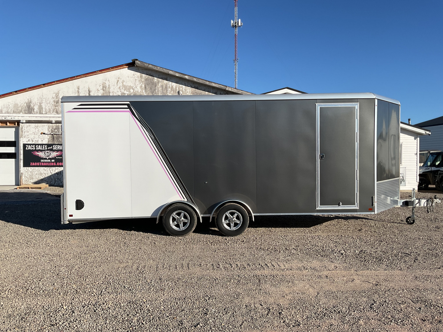 Used 2023 Aluma AE7.520 Cargo / Enclosed Trailer