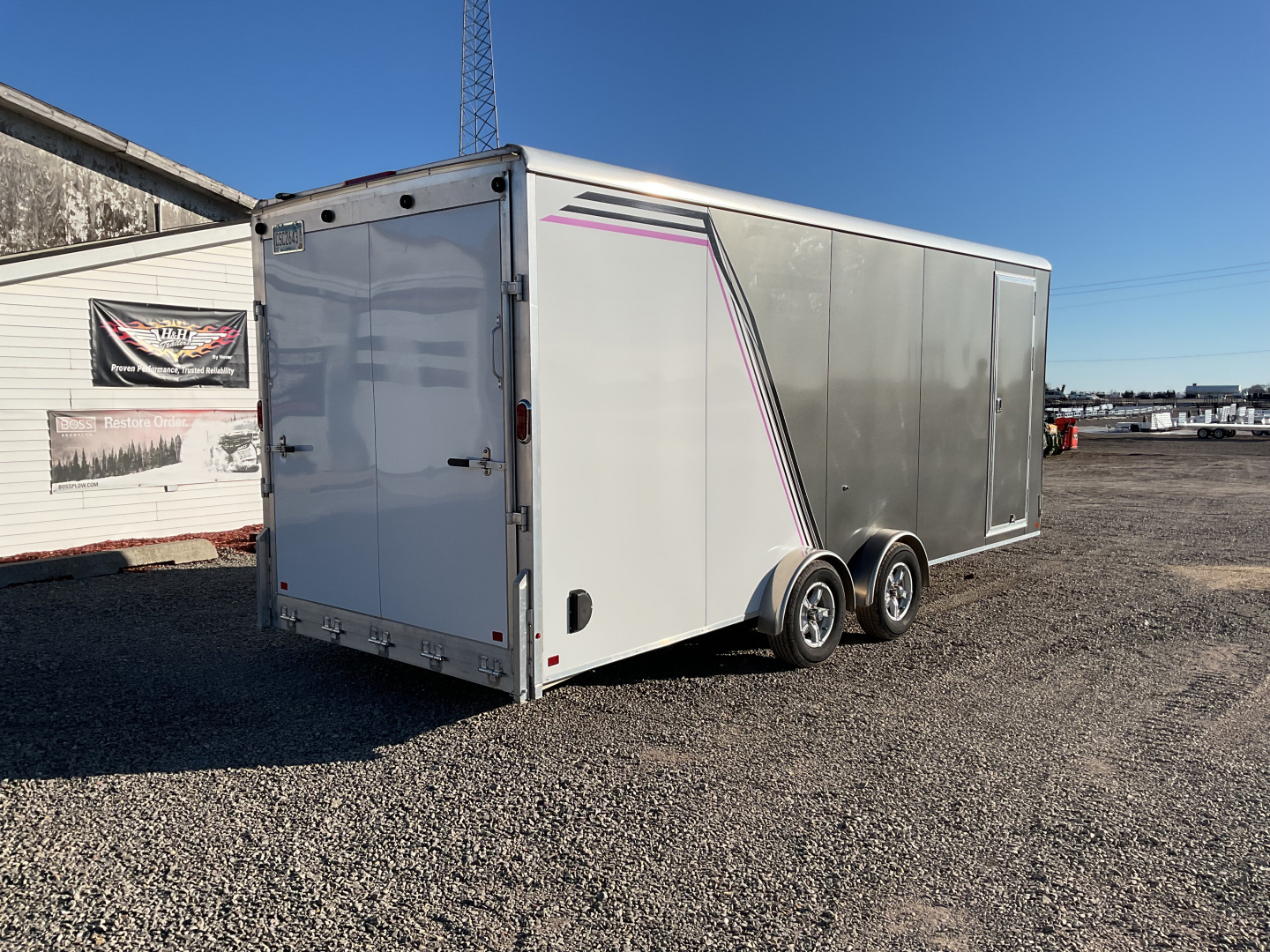 Used 2023 Aluma AE7.520 Cargo / Enclosed Trailer