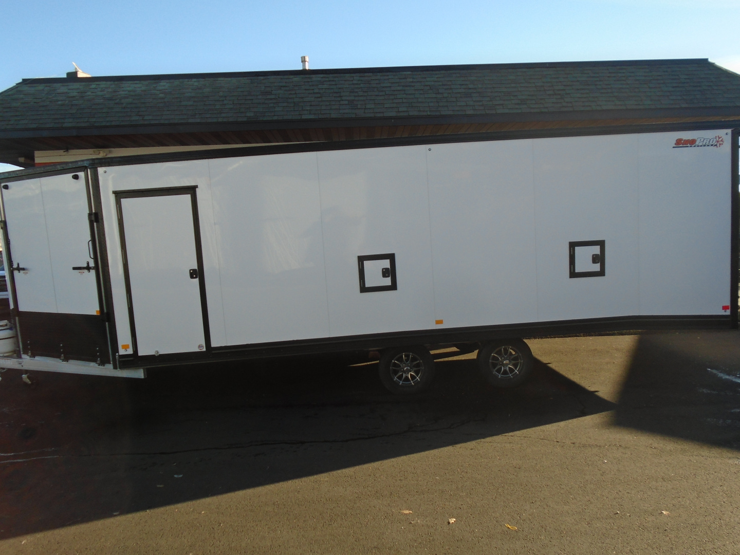 New 2026 SnoPro Trailers 101X24 HEATED Snowmobile Trailer