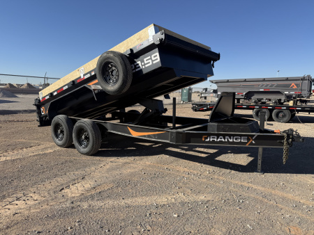New 2026 ORANGE X CSD 83X14 DUMP TRAILER 14K Dump Trailer