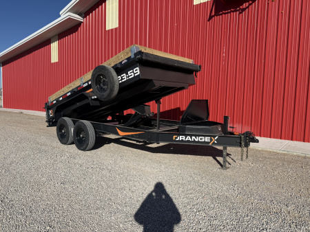 New 2026 ORANGE X CSD 83X14 DUMP TRAILER 14K Dump Trailer