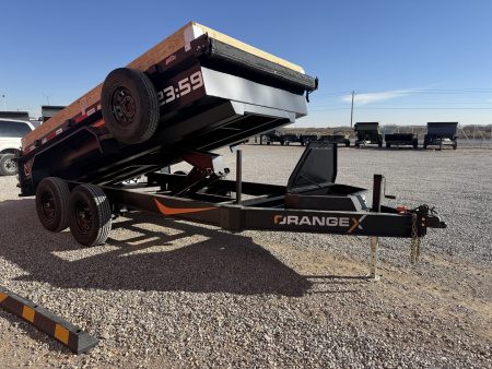 New 2026 ORANGE X CSD 83X14 DUMP TRAILER 14K Dump Trailer
