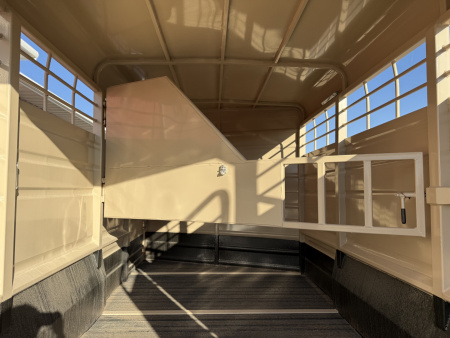 New 2025 Swift Built Trailers 18' BP 14K STOCK TRAILER W/TACK Stock / Stock Combo Trailer