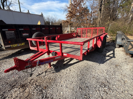 Used 2023 Other 14' Tandem Pipe Utility Trailer