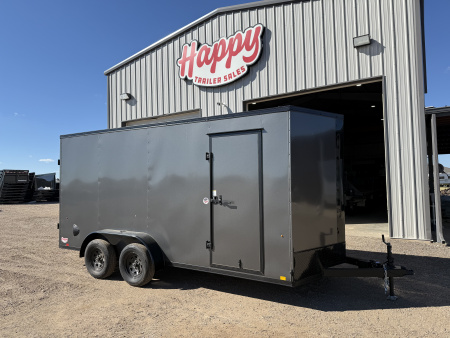 2026 Compass 7'x16' Enclosed Cargo Trailer - Indigo DLX
