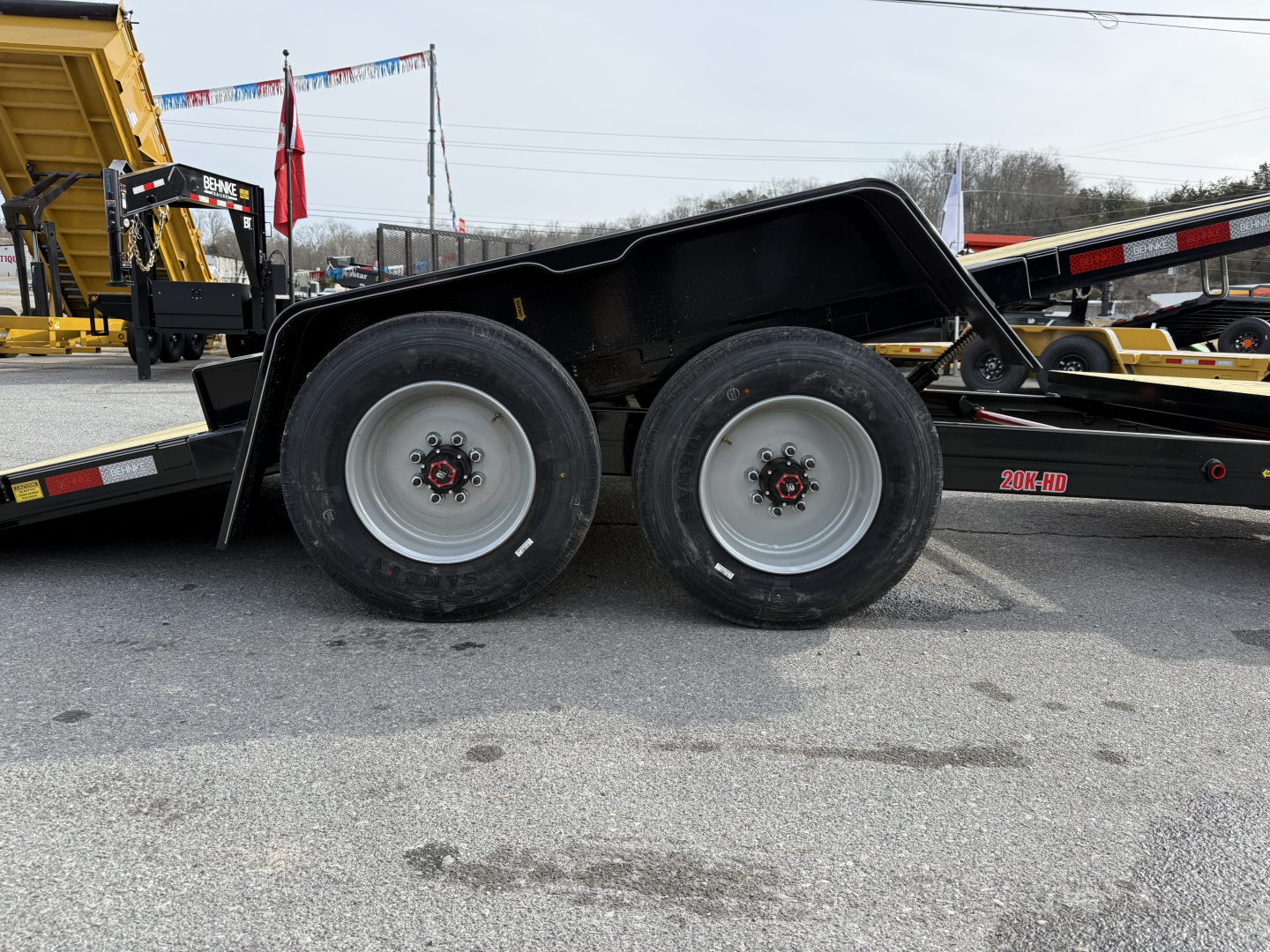 New 2026 Behnke TBCT 2020ET-10K Equipment Trailer