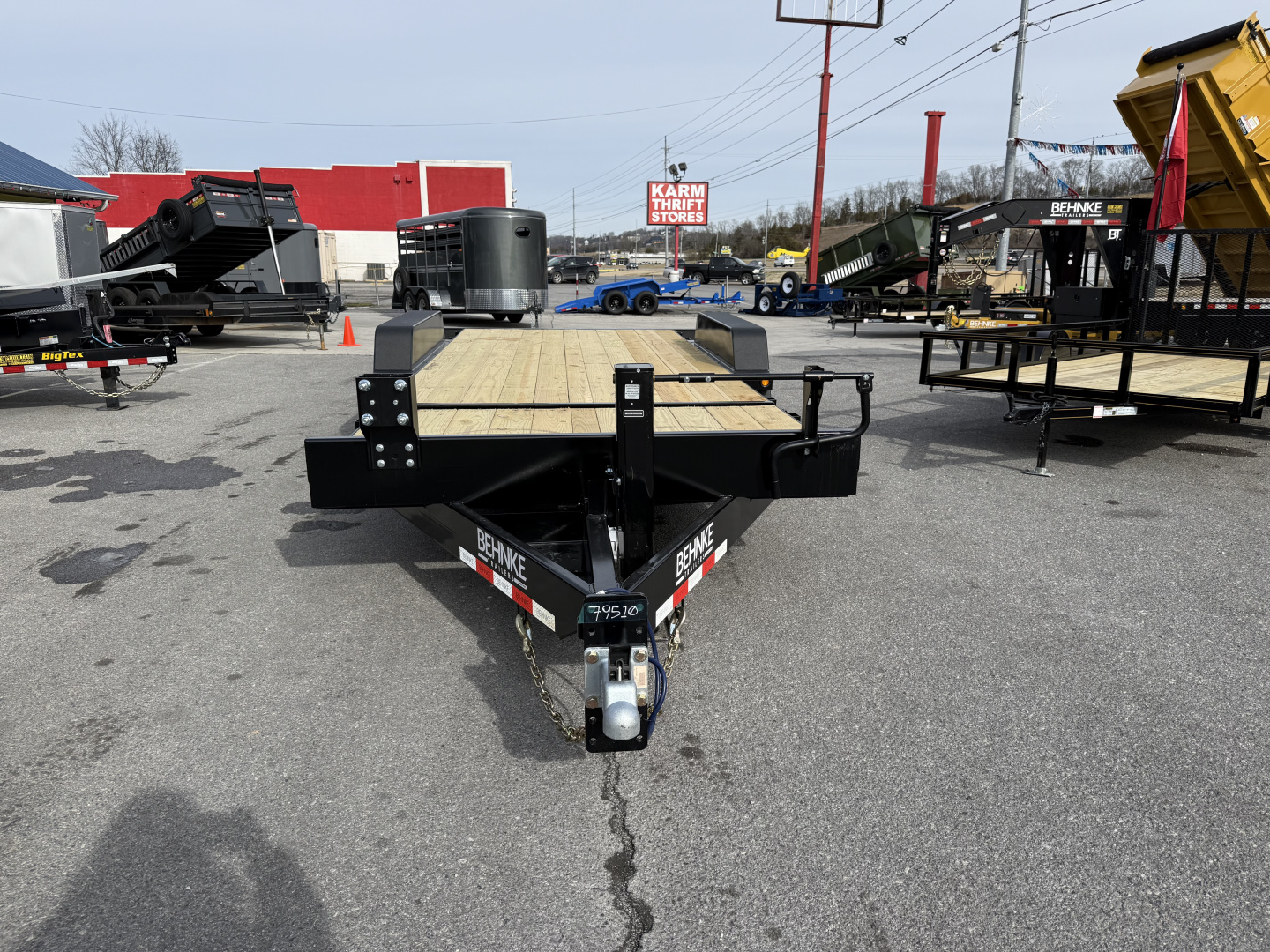 New 2026 Behnke TBCT 2020ET-10K Equipment Trailer