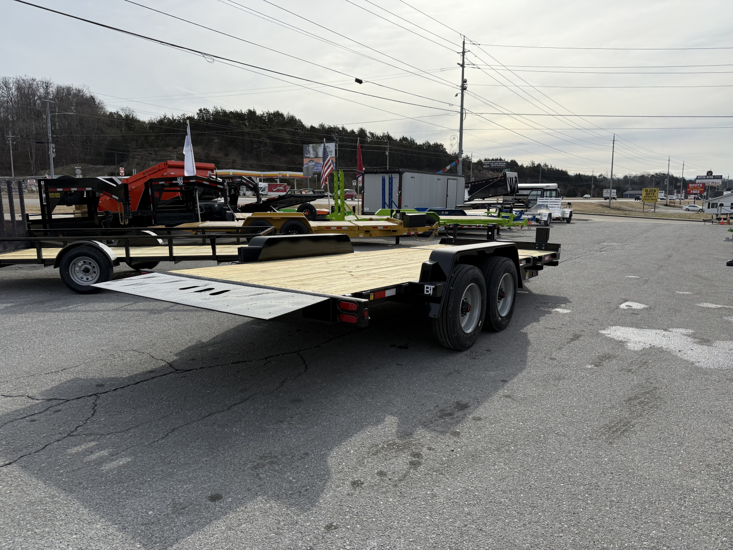 New 2026 Behnke TBCT 2020ET-10K Equipment Trailer